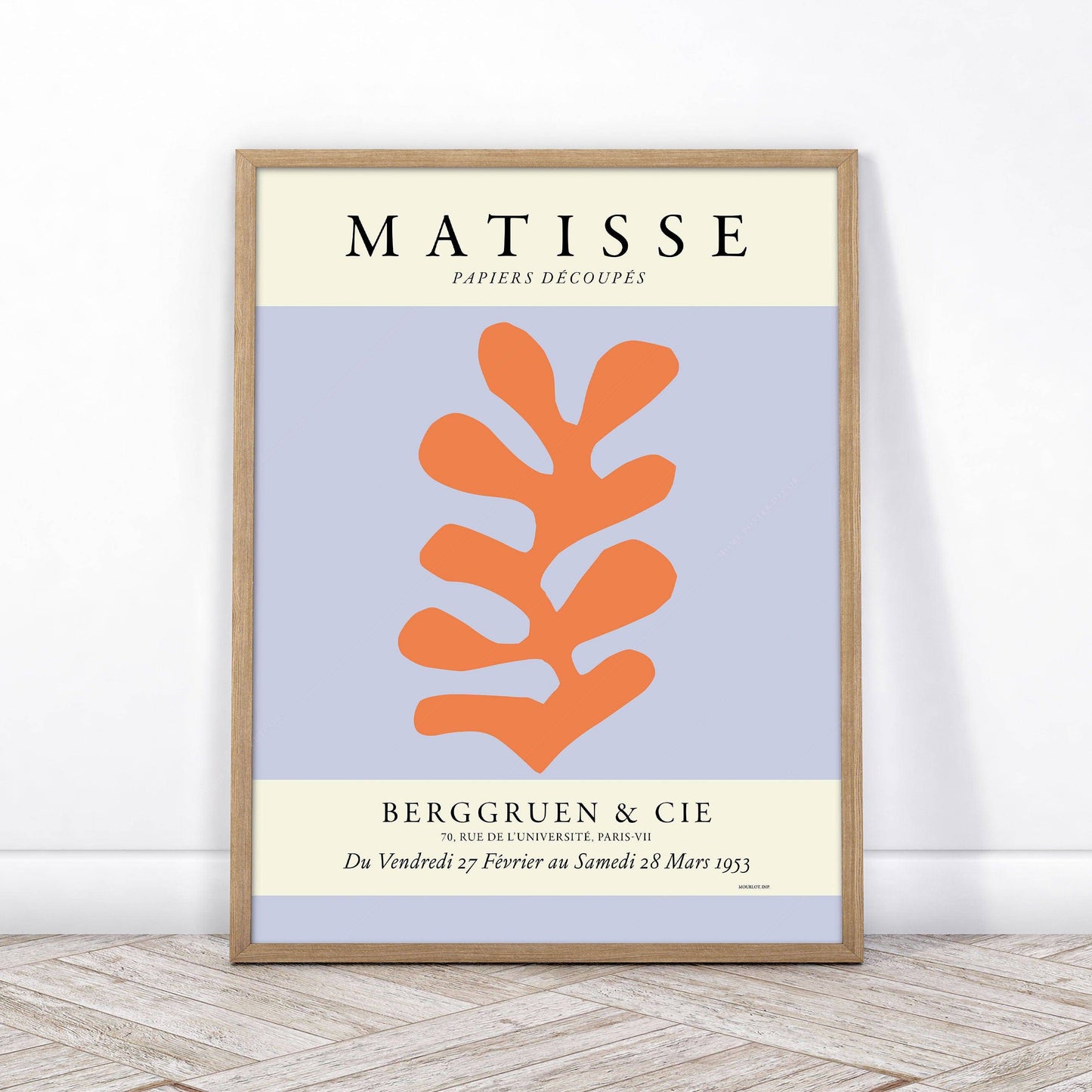 Henri Matisse, The cut-outs Poster, Berggruen & Cie