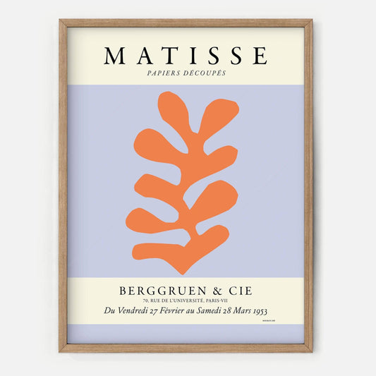 Henri Matisse, The cut-outs Poster, Berggruen & Cie