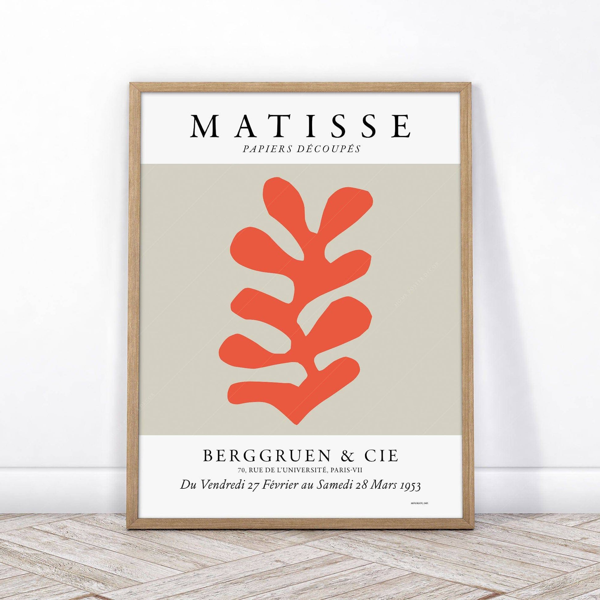 Henri Matisse, The cut-outs Poster, Minimalist Decor, Exhibition Art