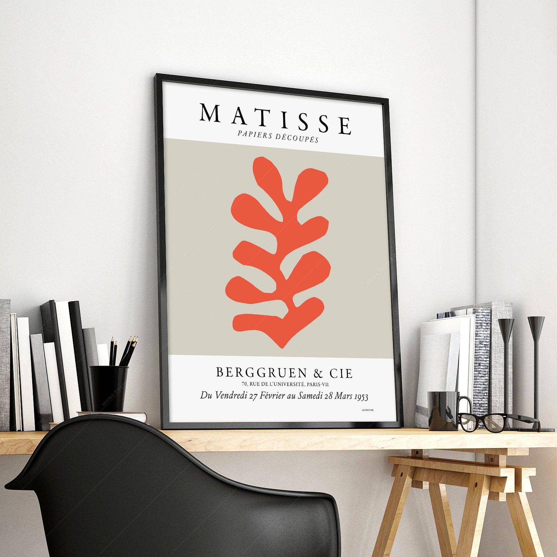 Henri Matisse, The cut-outs Poster, Minimalist Decor, Exhibition Art