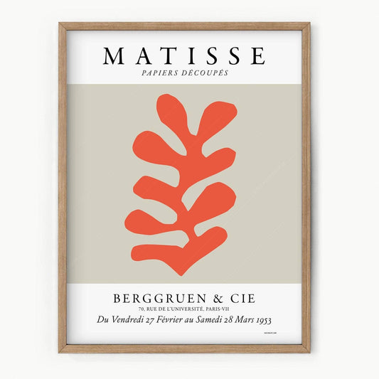 Henri Matisse, The cut-outs Poster, Minimalist Decor, Exhibition Art