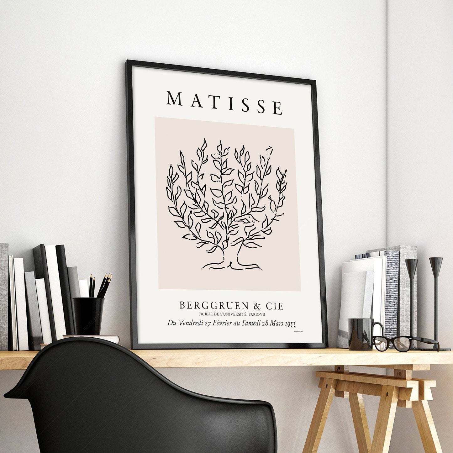 Henri Matisse, Tree drawing, Fine Art Print