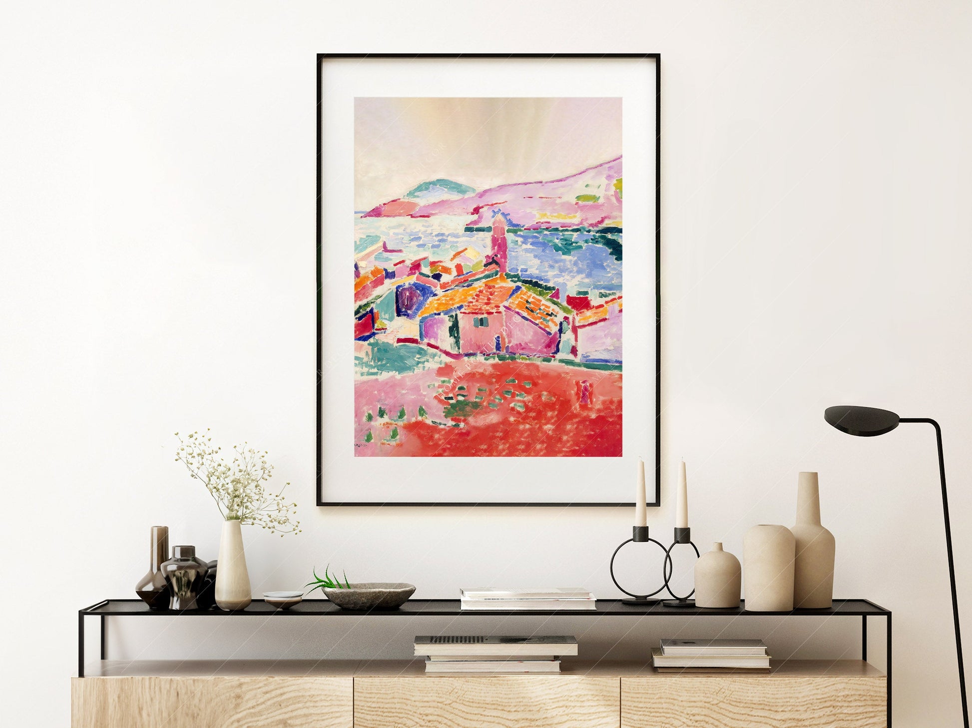 Henri Matisse, View of Collioure, Fine Art Print