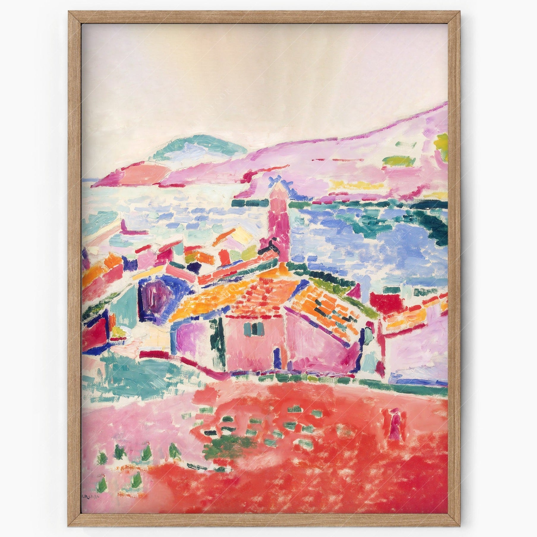 Henri Matisse, View of Collioure, Fine Art Print