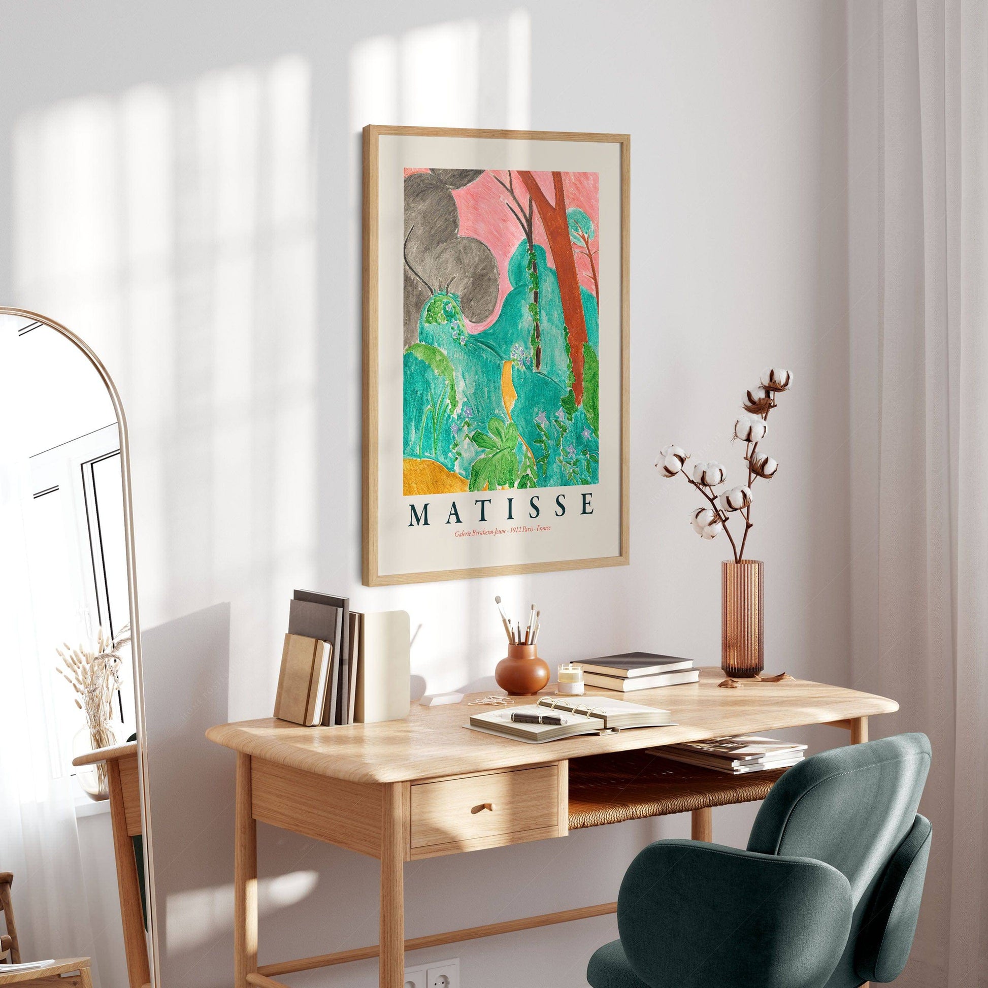 Henri Matisse Wall Art, La Japonaise, Abstract Print