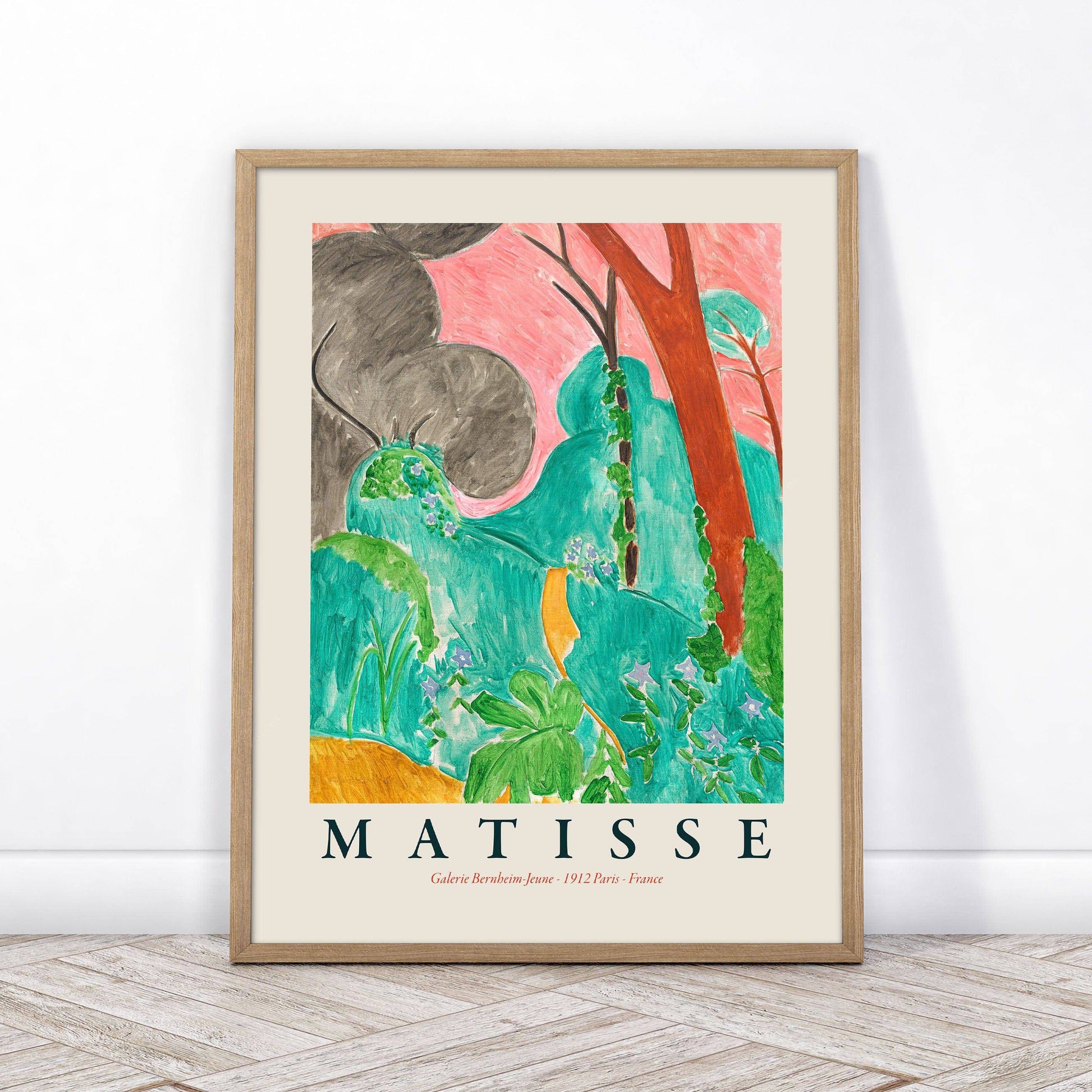 Henri Matisse Wall Art, La Japonaise, Abstract Print