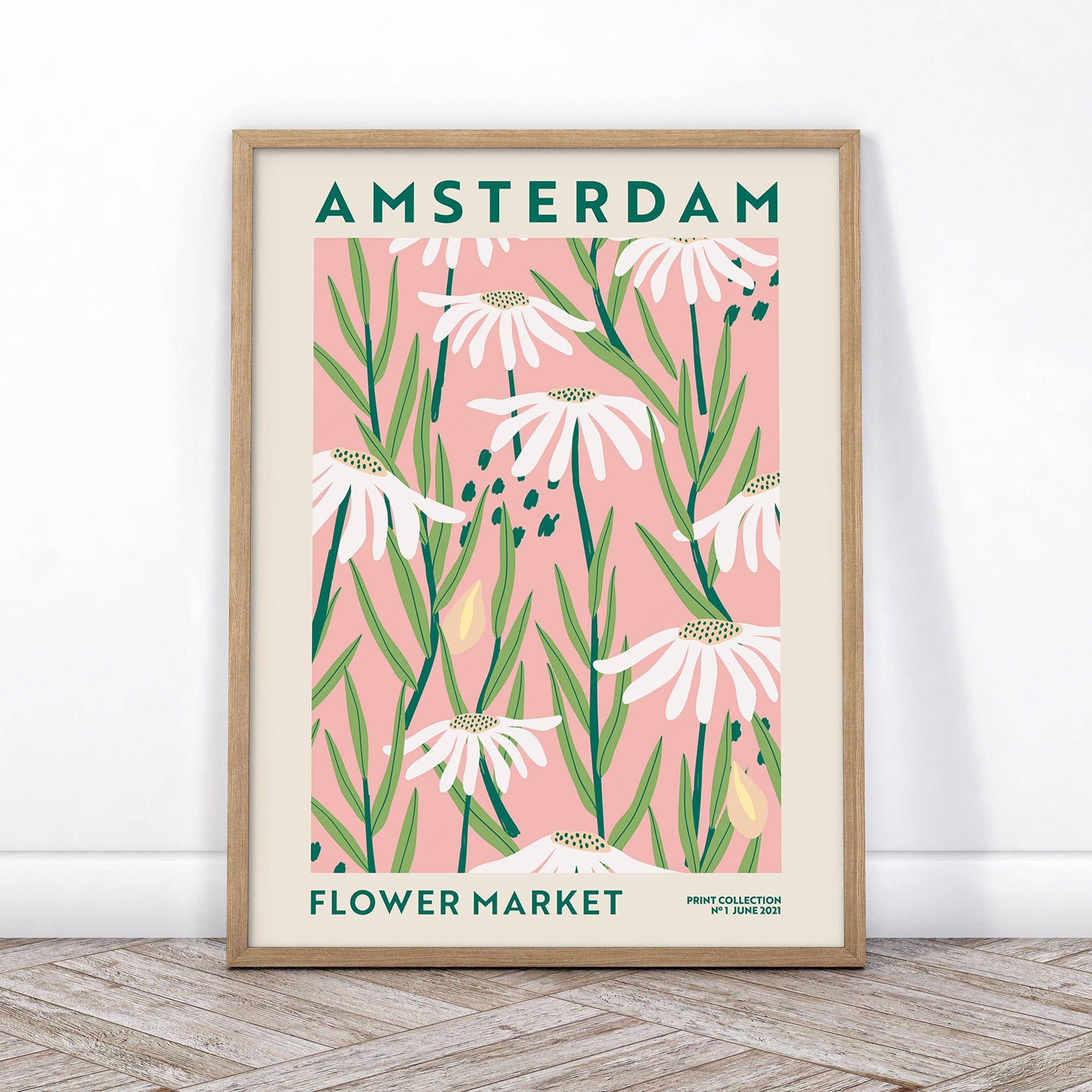 Henri Matisse, Yayoi Kusama, Flower Market Amsterdam, Set of 3 Prints