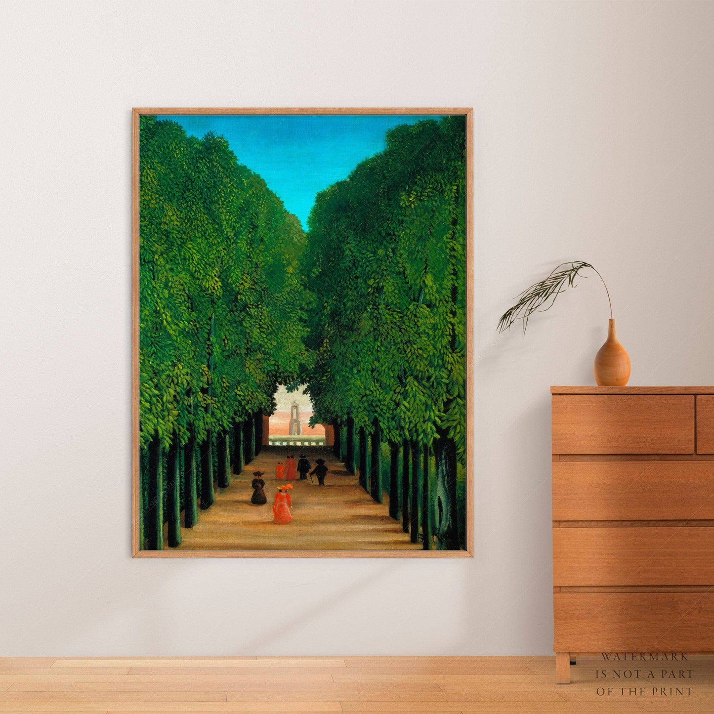 Henri Rousseau, The Avenue in the Park at Saint Cloud, Fine Art Print