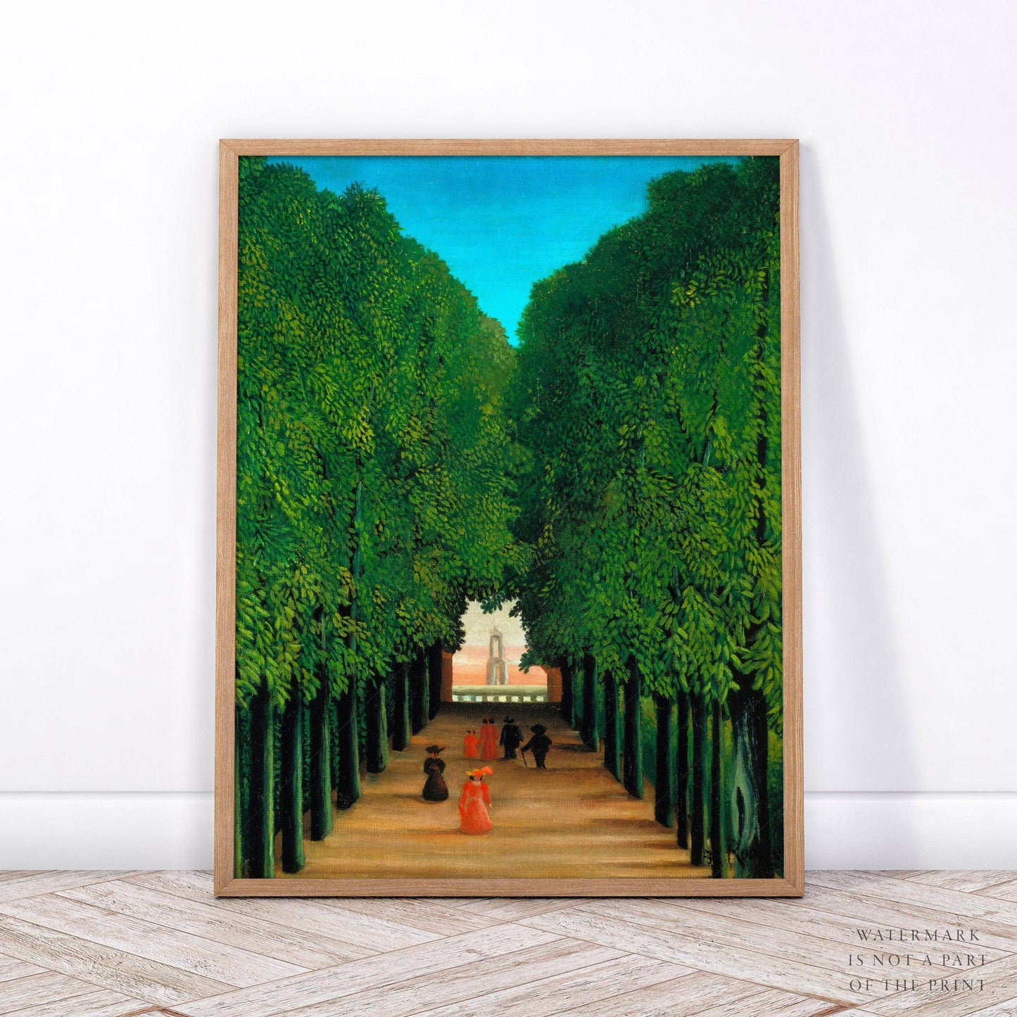 Henri Rousseau, The Avenue in the Park at Saint Cloud, Fine Art Print