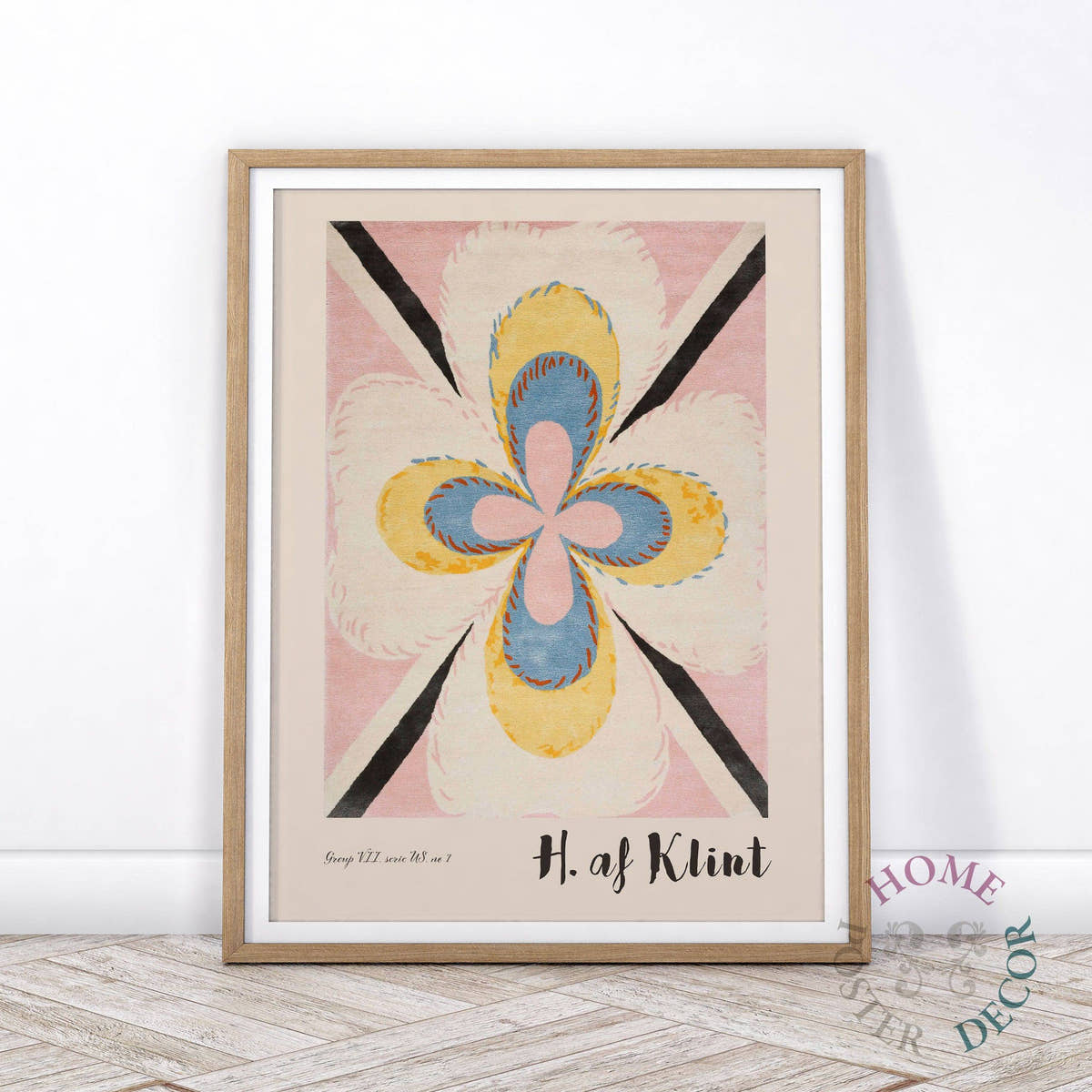 Hilma af Klint Famous Painting, Group VII no 7 Poster