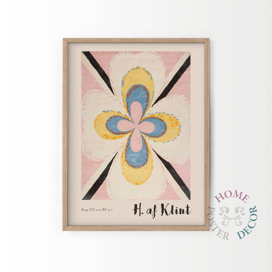 Hilma af Klint Famous Painting, Group VII no 7 Poster