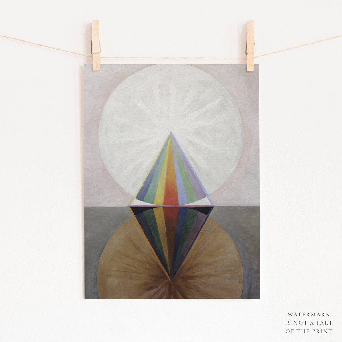 Hilma af Klint, The Swan, No. 12, Group IX/SUW