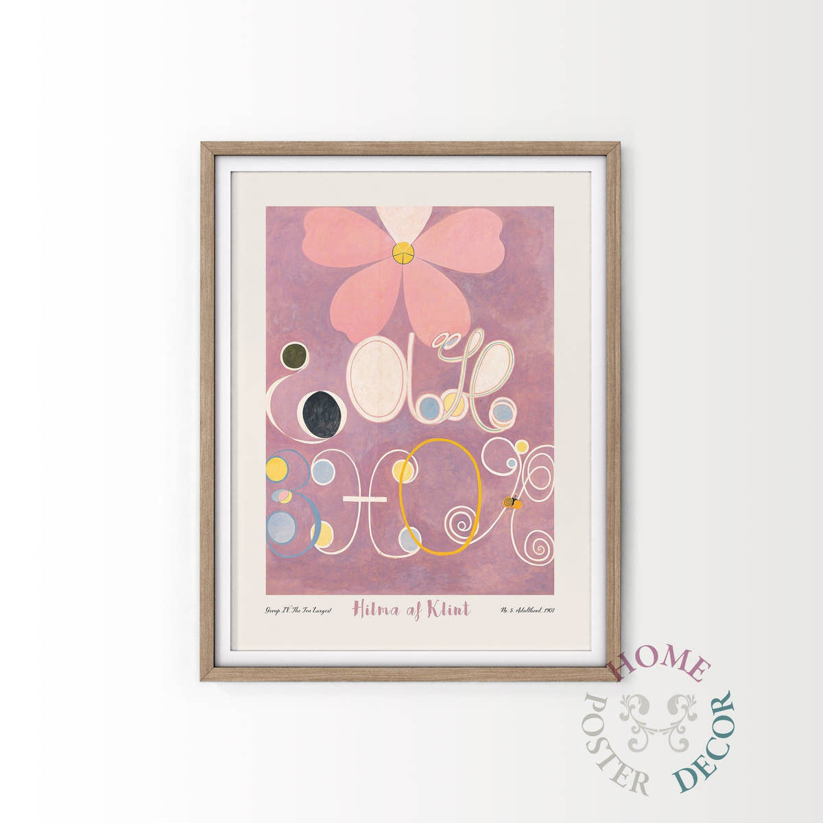 Hilma af Klint, The Ten Largest No. 5 - Adulthood