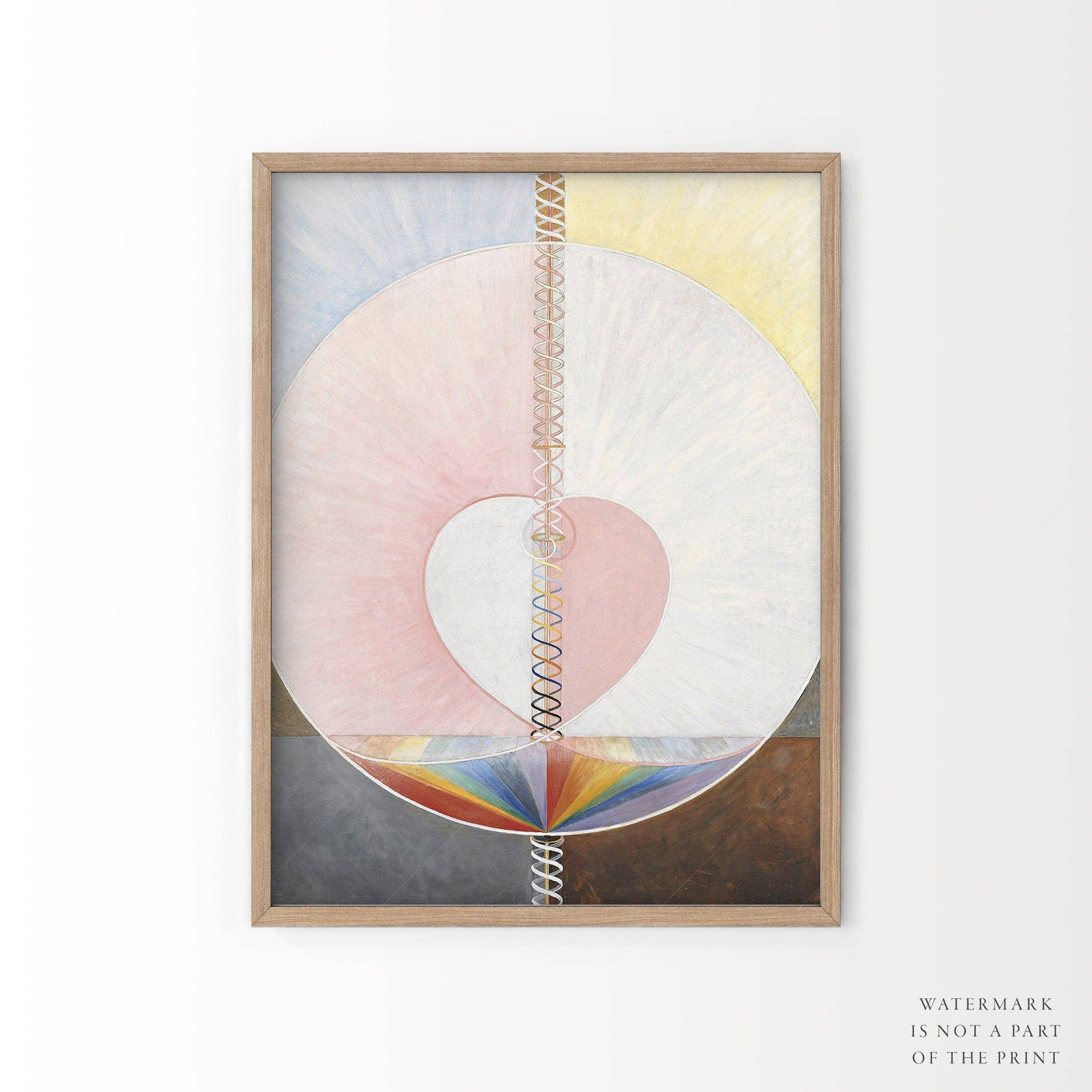 Hilma af Klint, What a Human Being Is, Fine Art Print