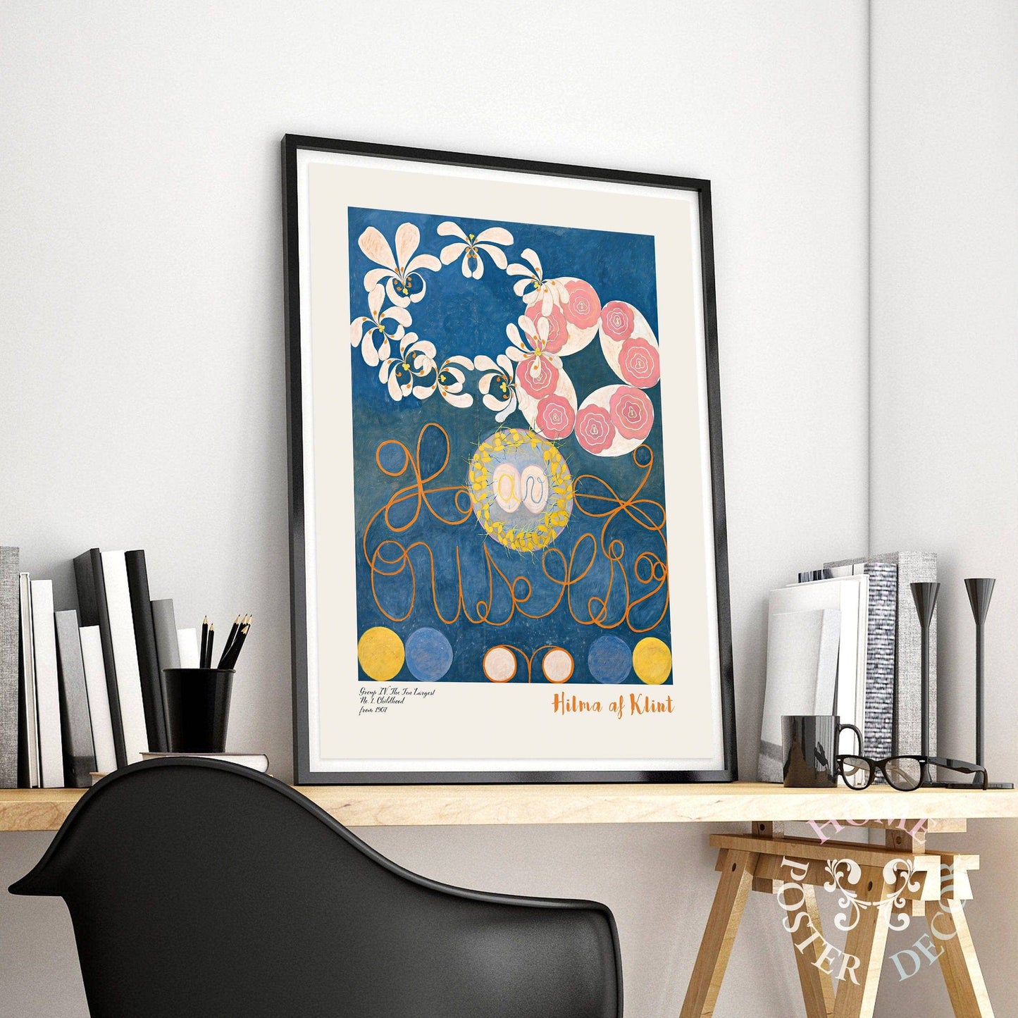 Hilma af Klint print, The Ten Largest, Abstract Wall Decor