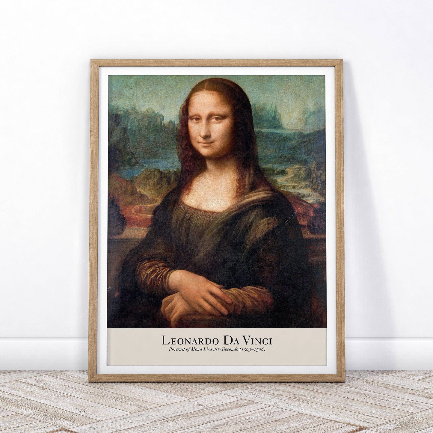 Leonardo da Vinci, Mona Lisa, Fine Art Print