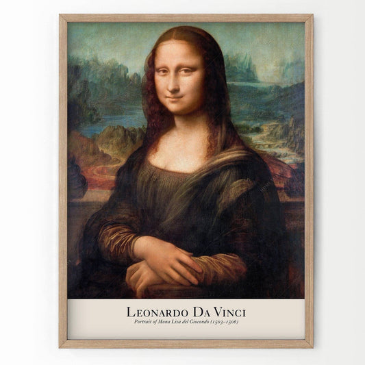 Leonardo da Vinci, Mona Lisa, Fine Art Print