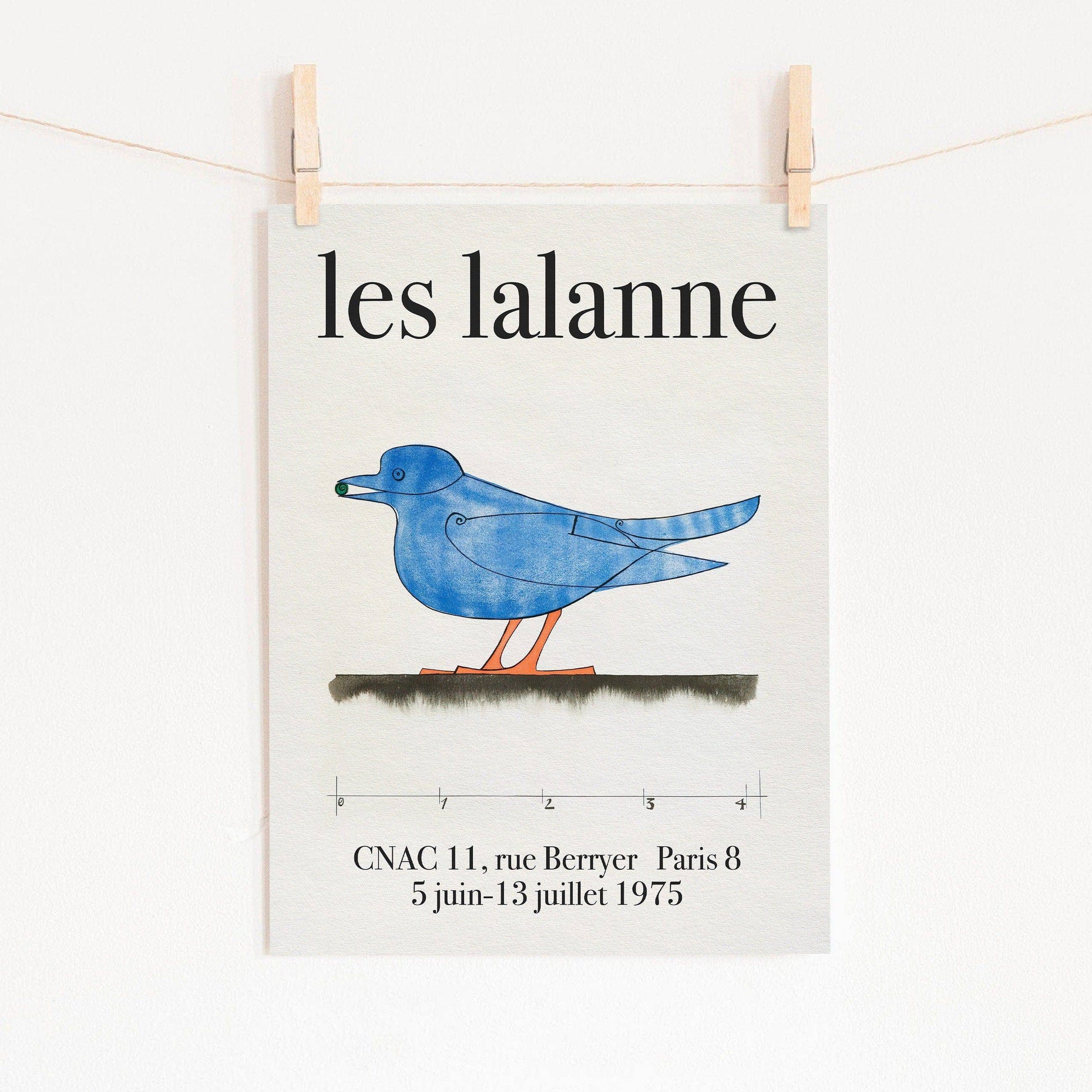 Les Lalanne Poster, Exhibition Wall Art, Fine Art Print