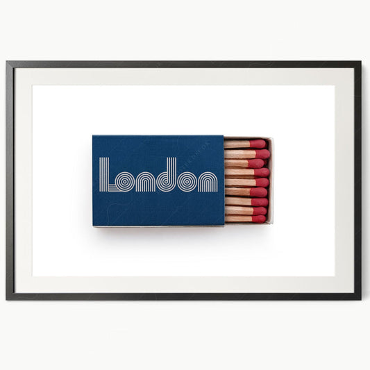 London Print, Matchbox Photo, Fine Art Print