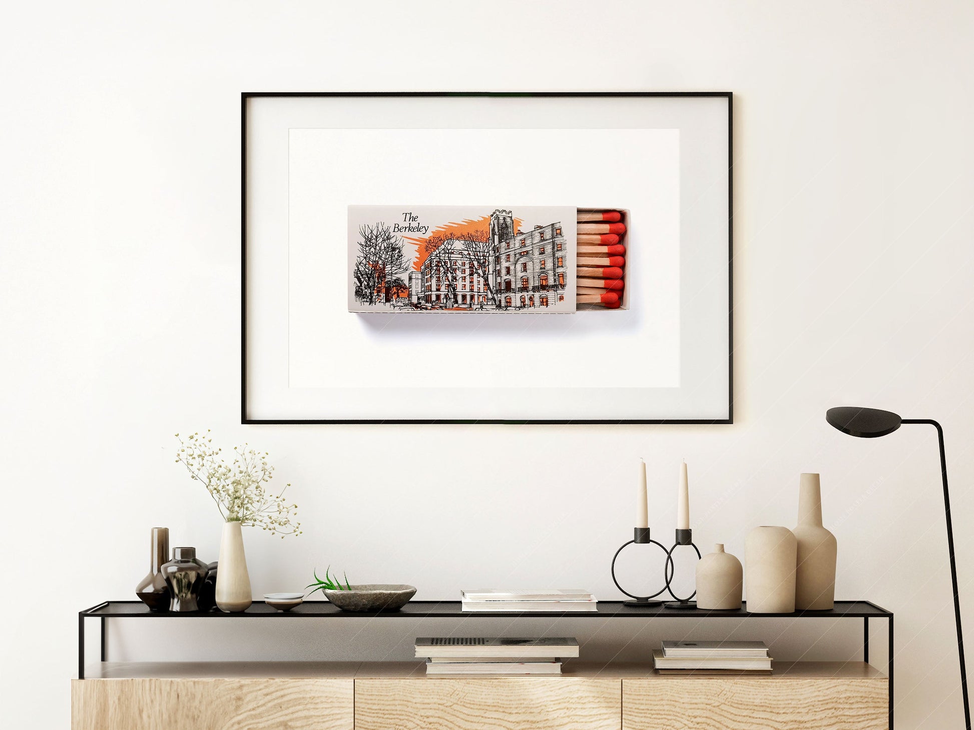 London wall art, The Berkeley Hotel, Matchbox photography, Elegant wall decor