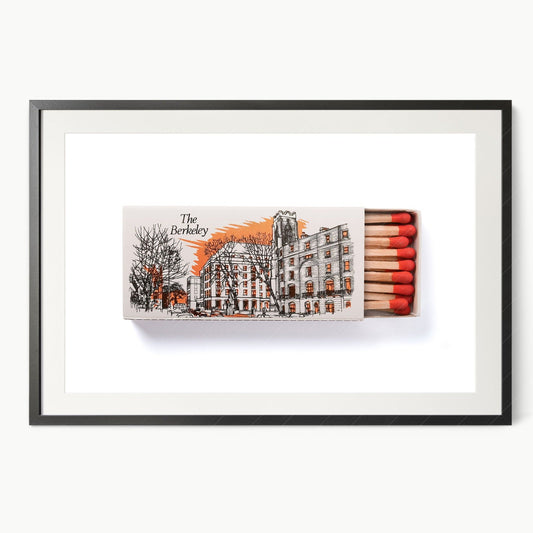 London wall art, The Berkeley Hotel, Matchbox photography, Elegant wall decor