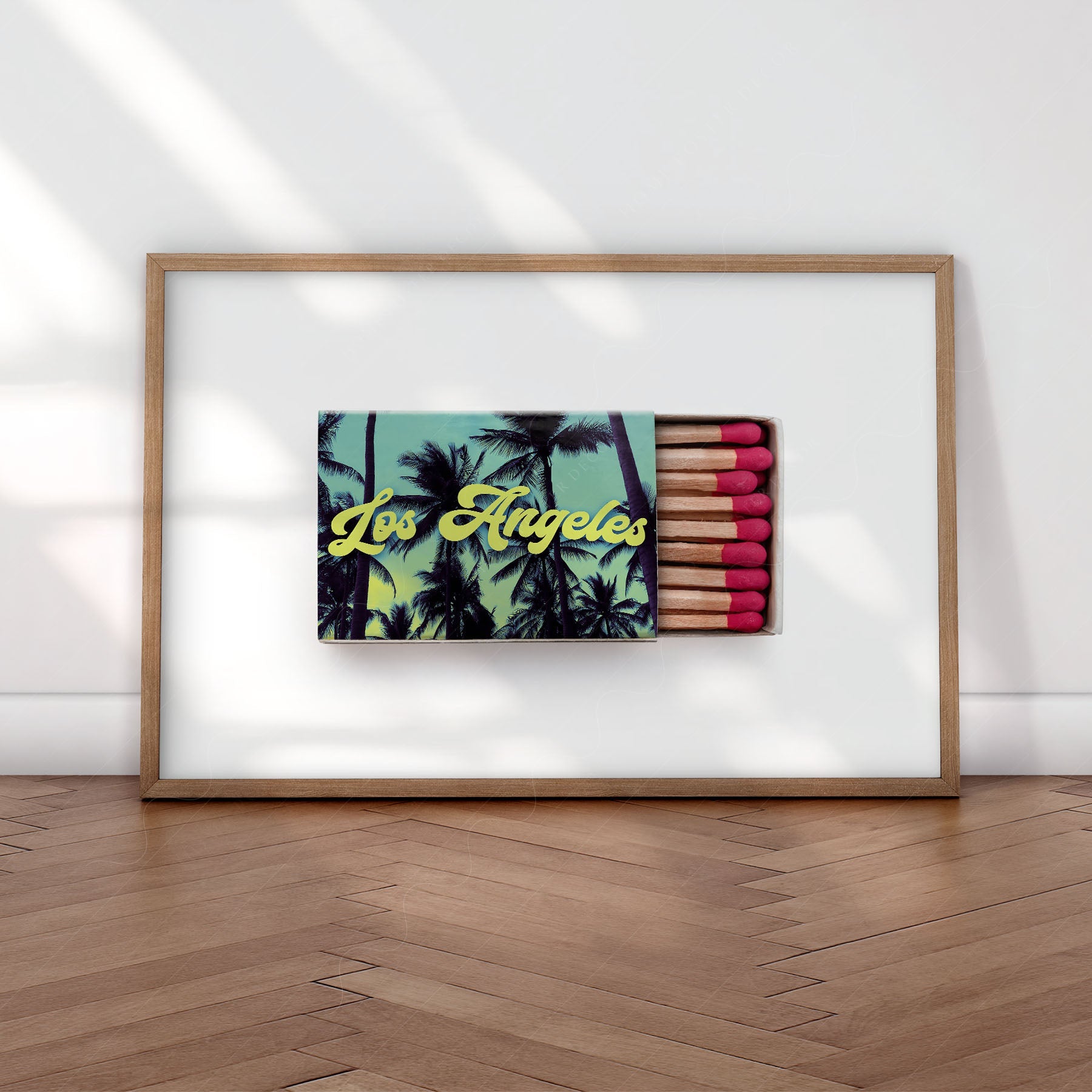 Los Angeles Print, Matchbox Photo, Fine Art Print