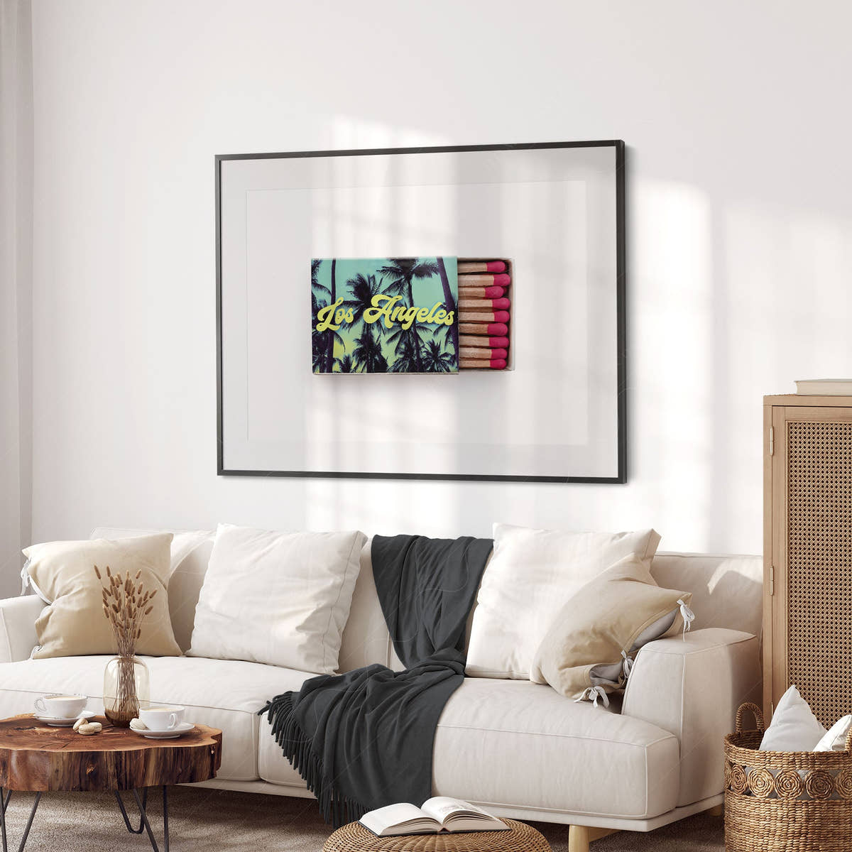 Los Angeles Print, Matchbox Photo, Fine Art Print