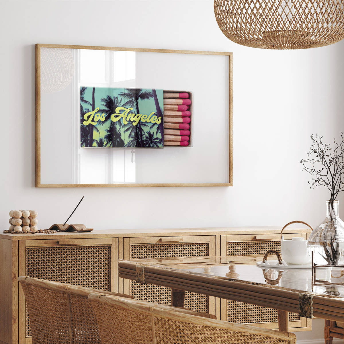Los Angeles Print, Matchbox Photo, Fine Art Print