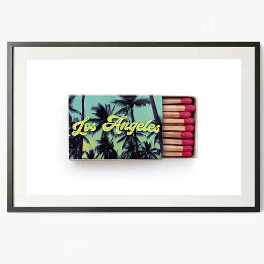 Los Angeles Print, Matchbox Photo, Fine Art Print