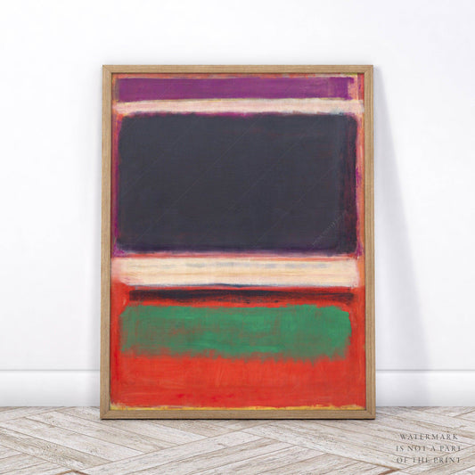 Mark Rothko Poster, Untitled Painting, FIne Art Print