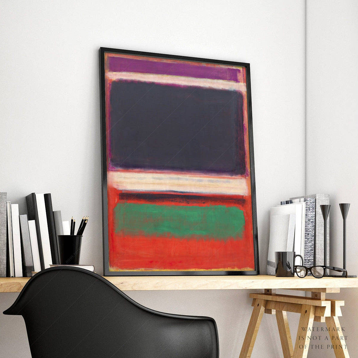 Mark Rothko Poster, Untitled Painting, FIne Art Print