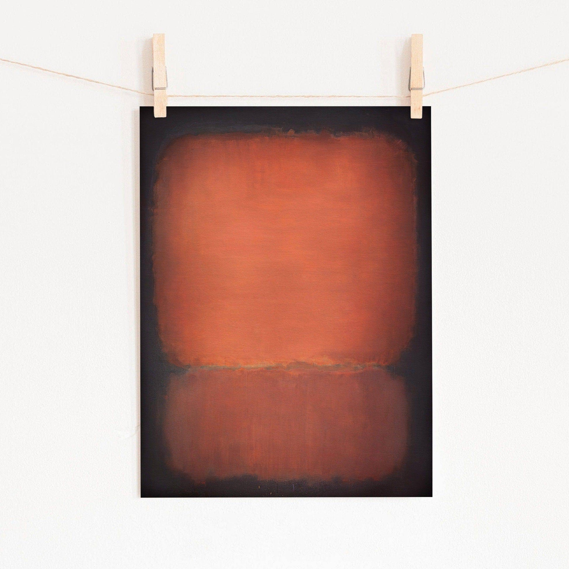 Mark Rothko Poster, Untitled Painting, Fine Art