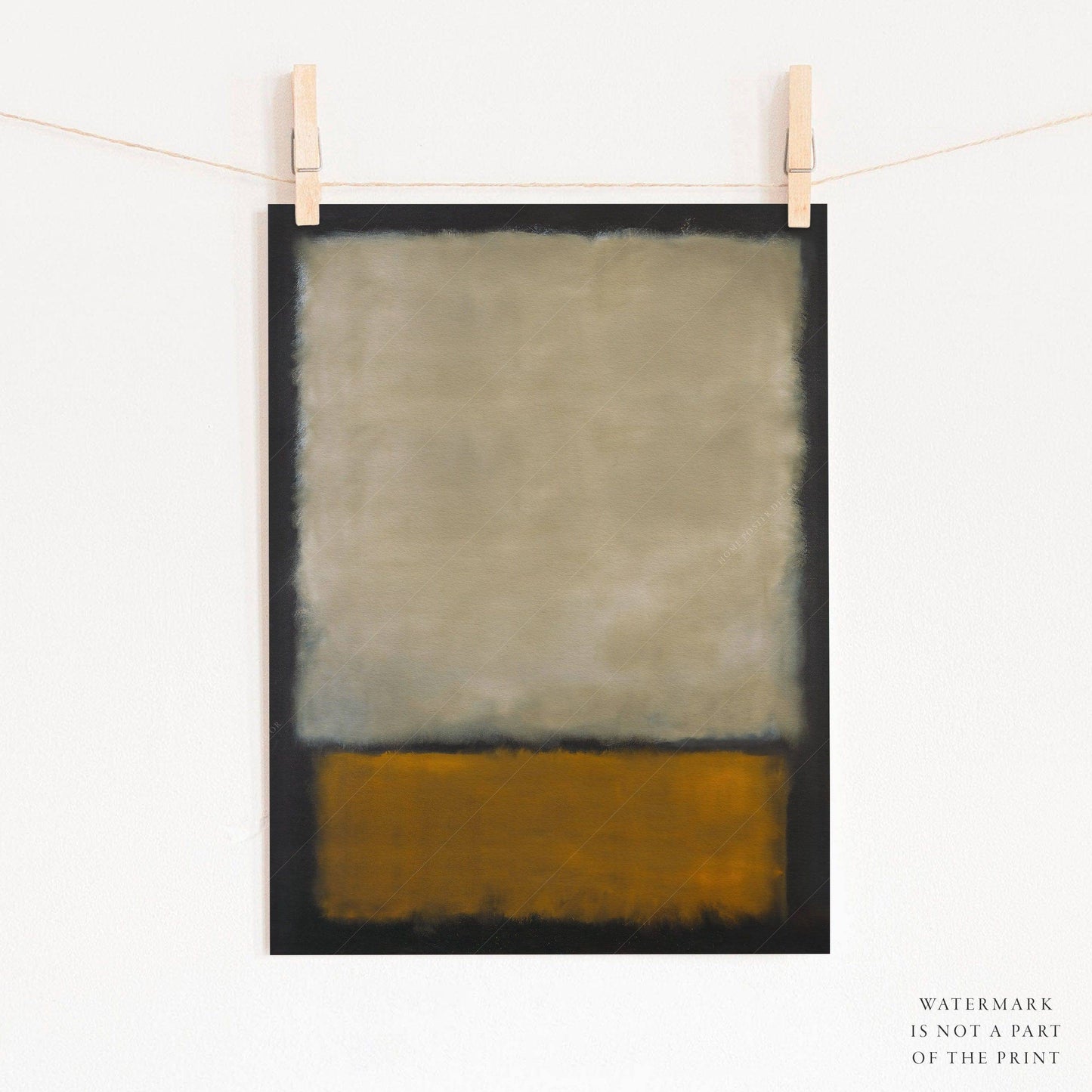 Mark Rothko Poster, Untitled Painting, Fine Art Print