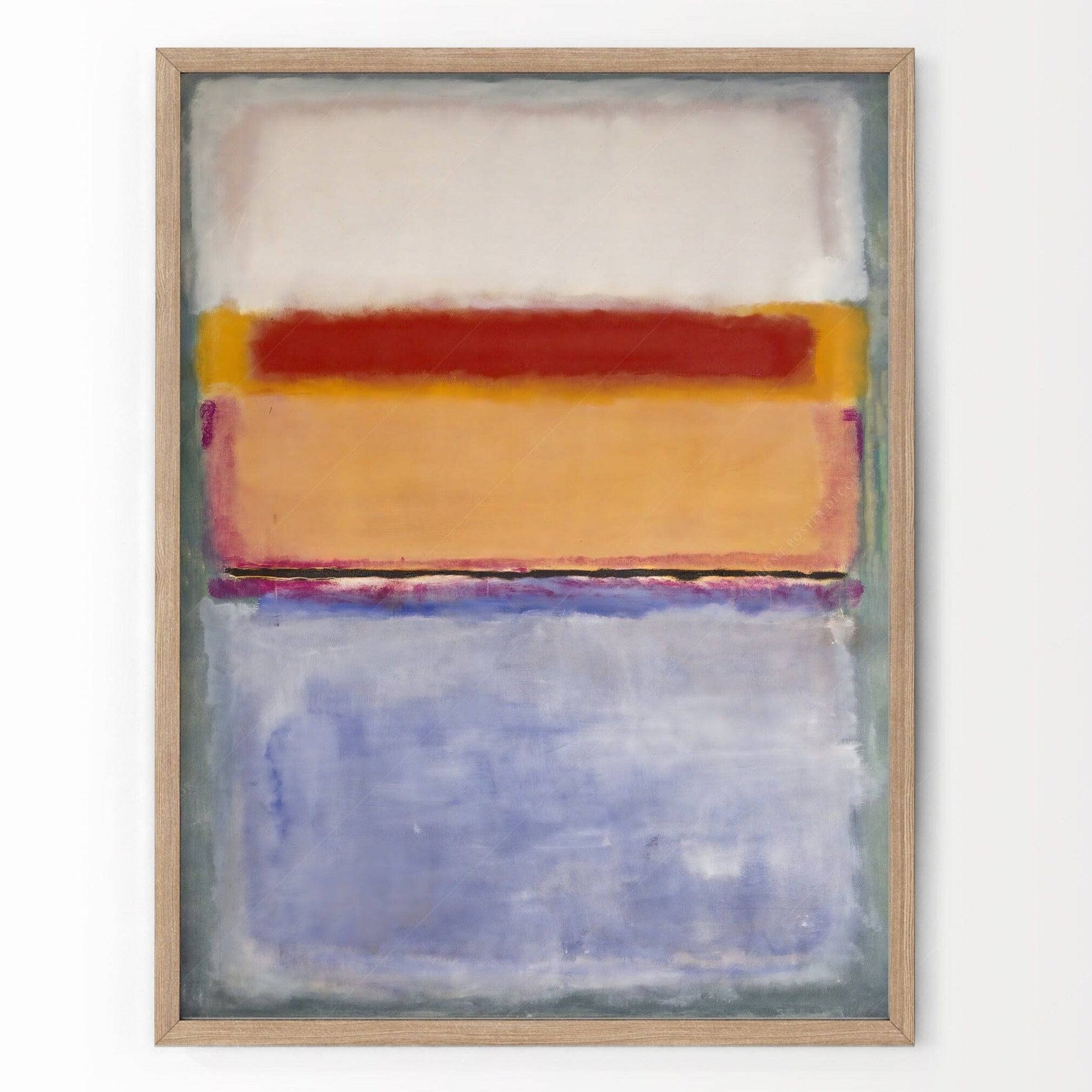 Mark Rothko Poster, Untitled Painting, Fine Art Print