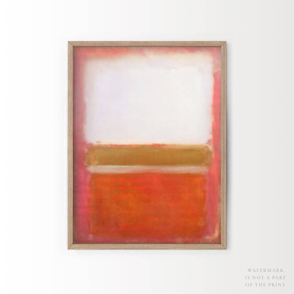 Mark Rothko Poster, Untitled Painting, Set of 2 Wall Art
