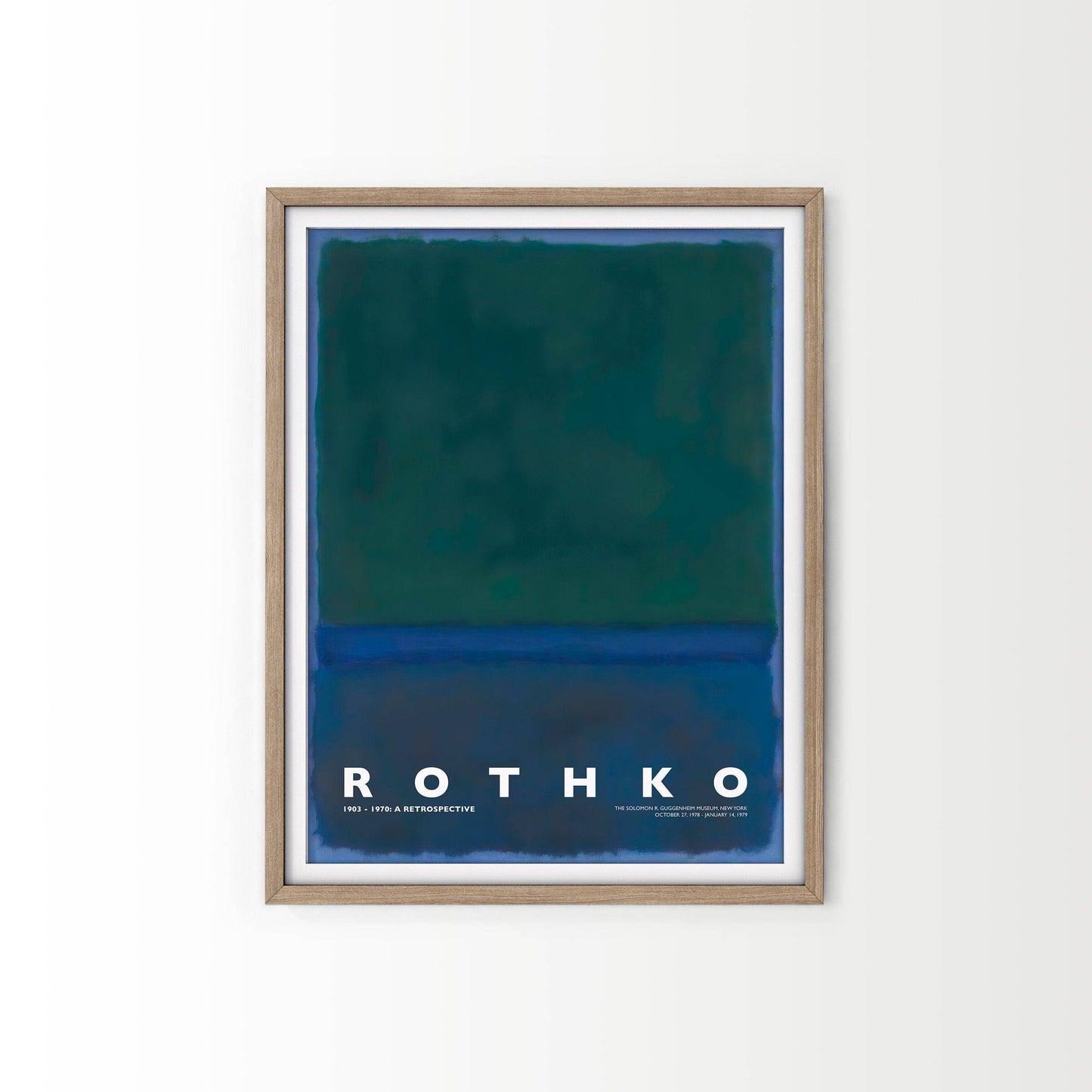 Mark Rothko, Untitled Painting, Fine Art Print