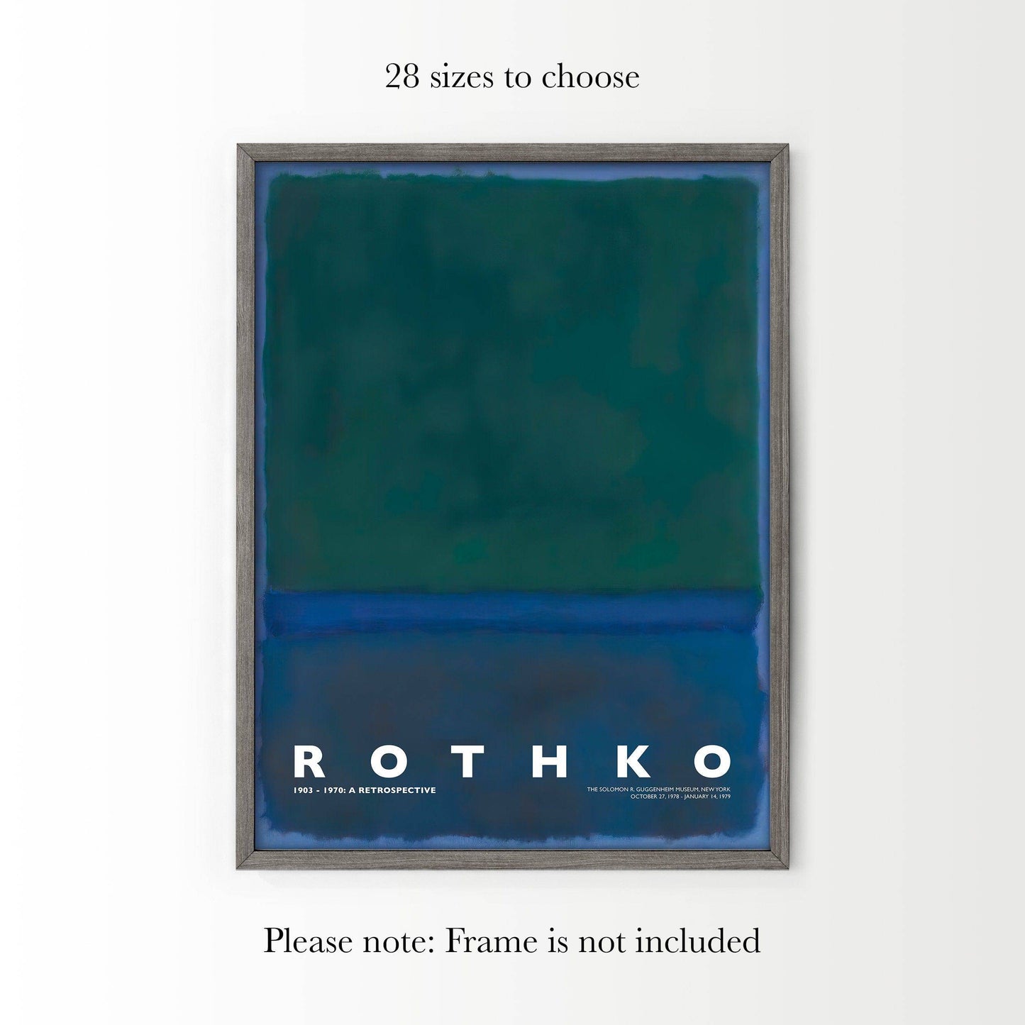 Mark Rothko, Untitled Painting, Fine Art Print