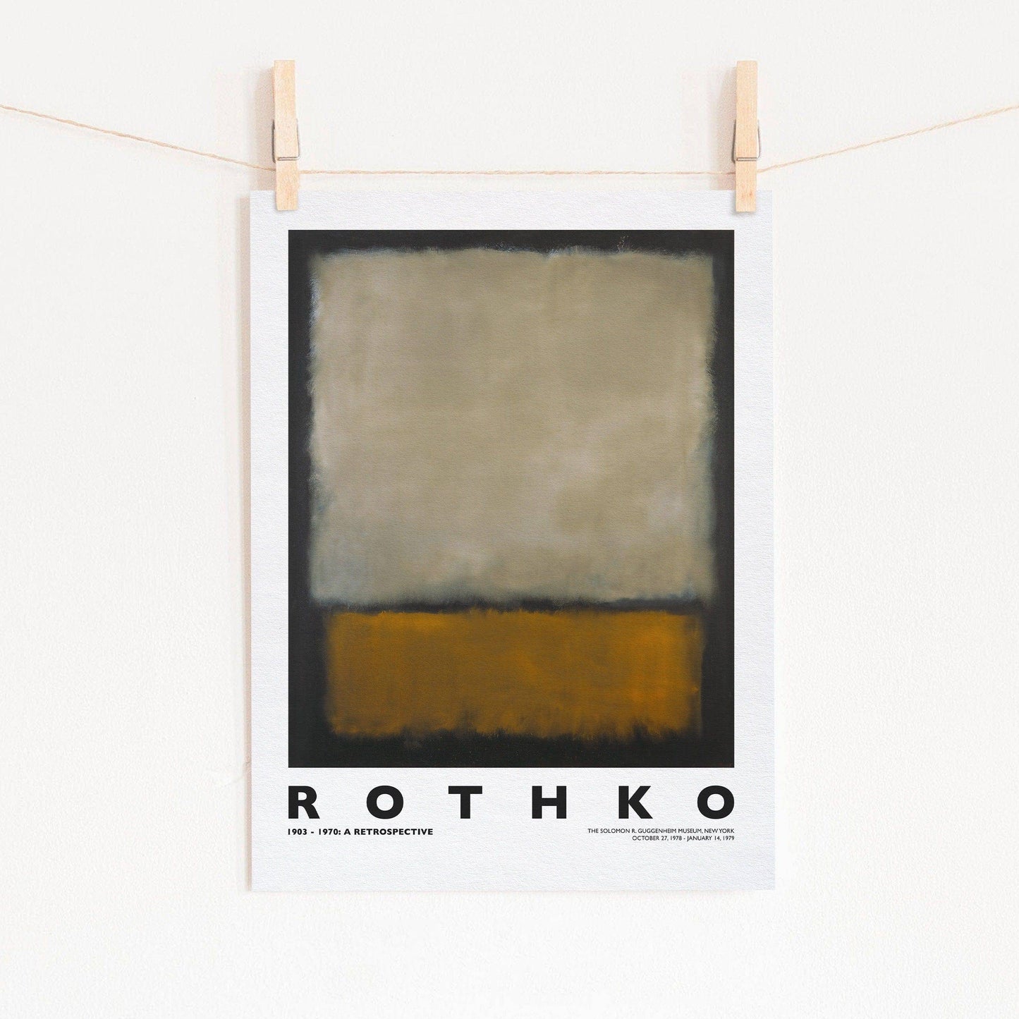 Mark Rothko, Untitled Painting, Fine Art Print