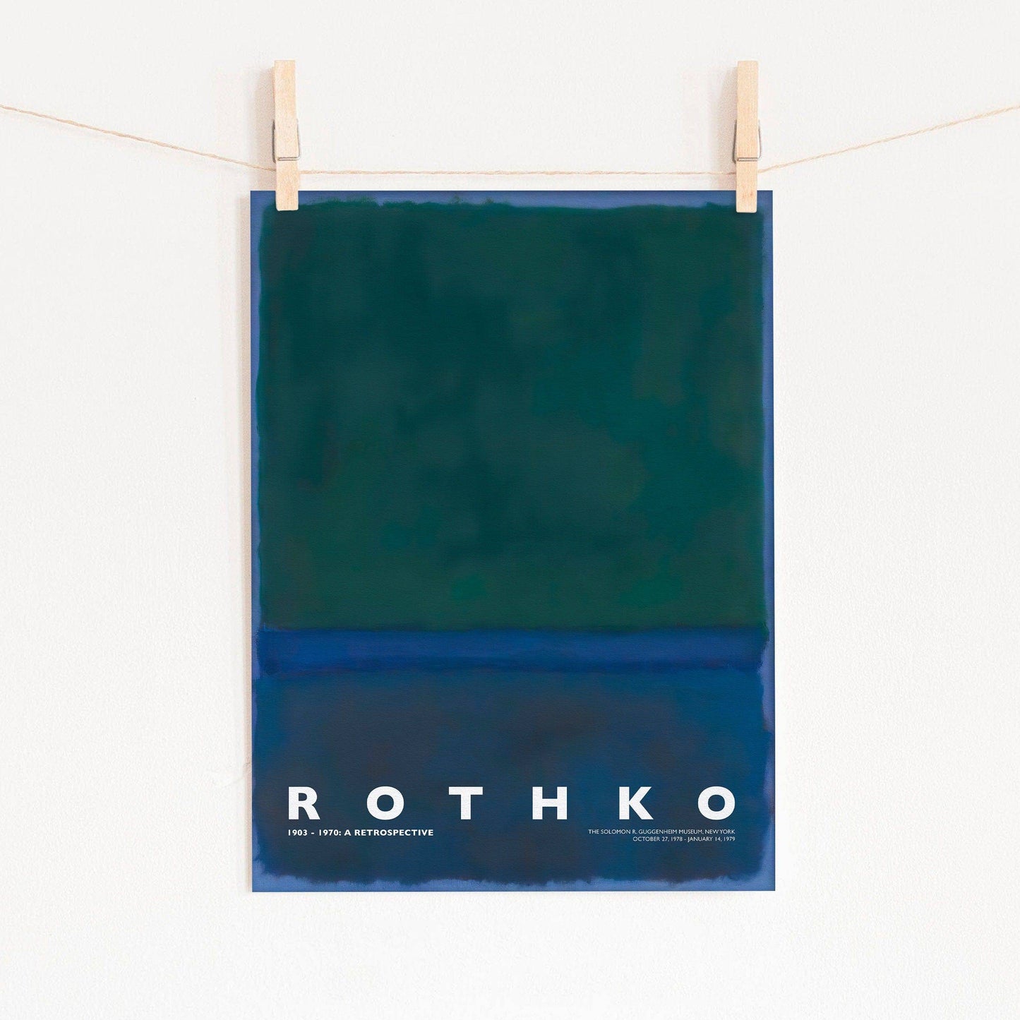 Mark Rothko, Untitled Painting, Fine Art Print