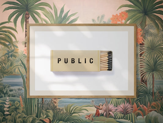 Matchbox Print, Cool wall art, Public Poster