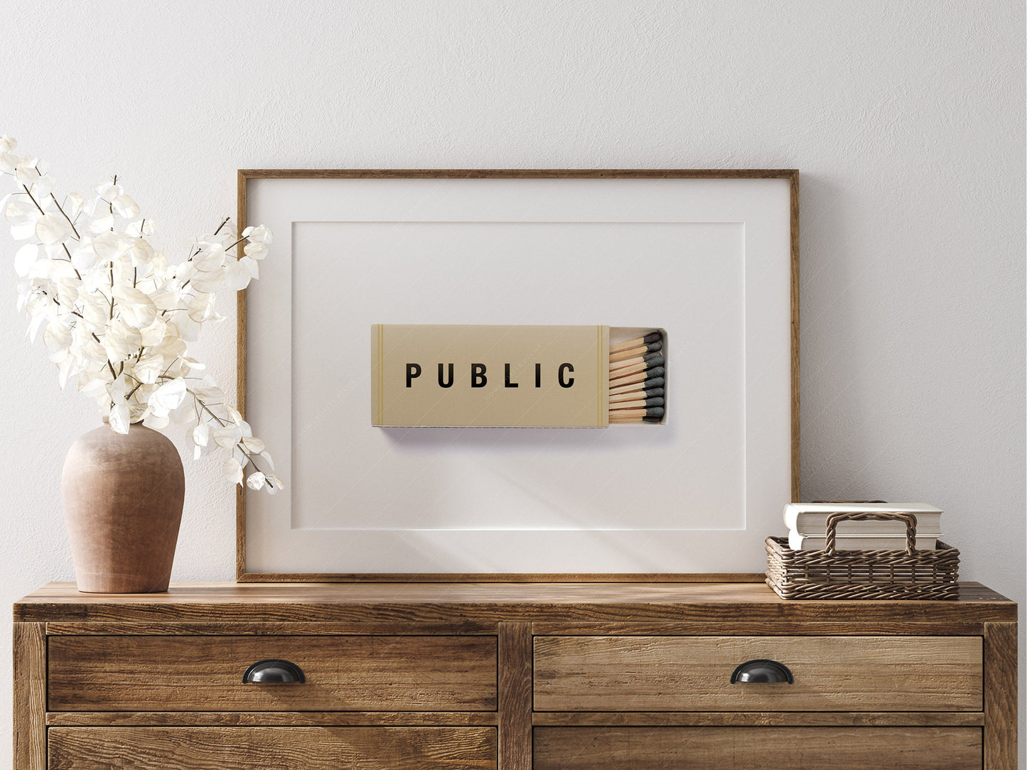 Matchbox Print, Cool wall art, Public Poster