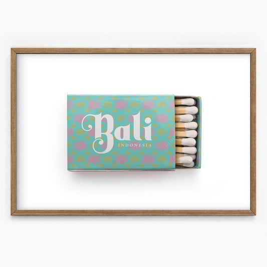 Matchbox print, Bali wall art, Fine Art Print