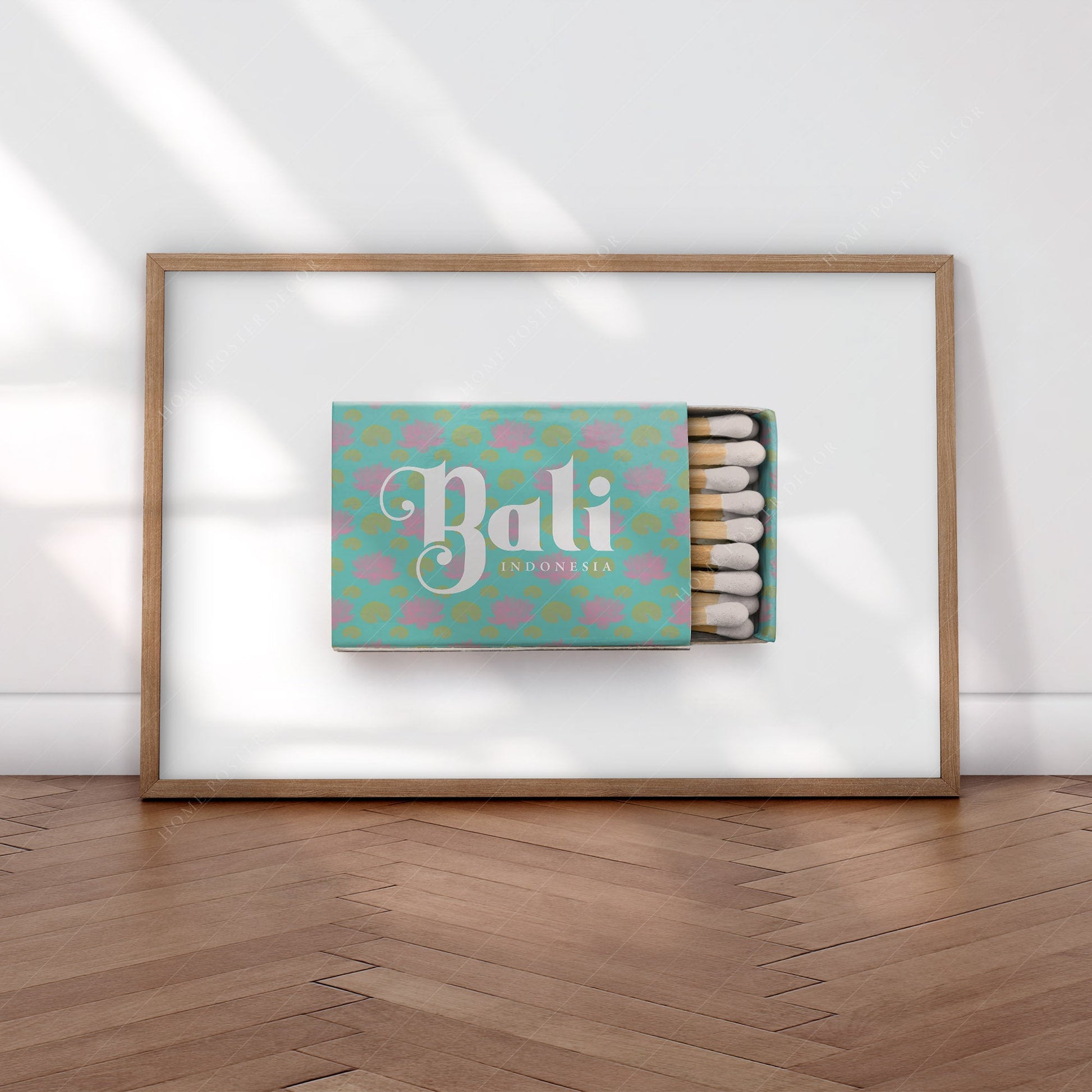 Matchbox print, Bali wall art, Fine Art Print