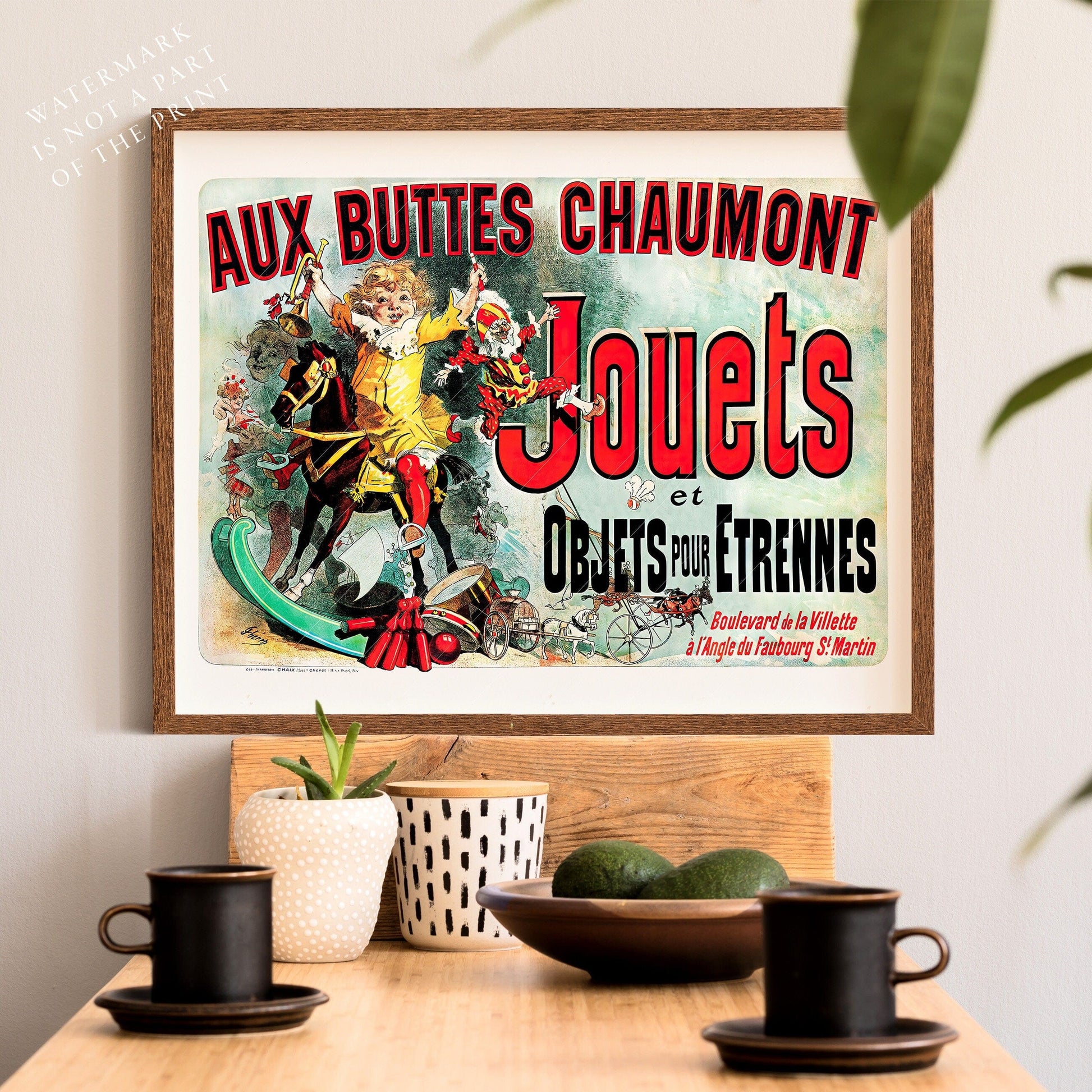 Monica’s living room Poster, As seen in Friends, Aux Buttes Chaumont Jouets