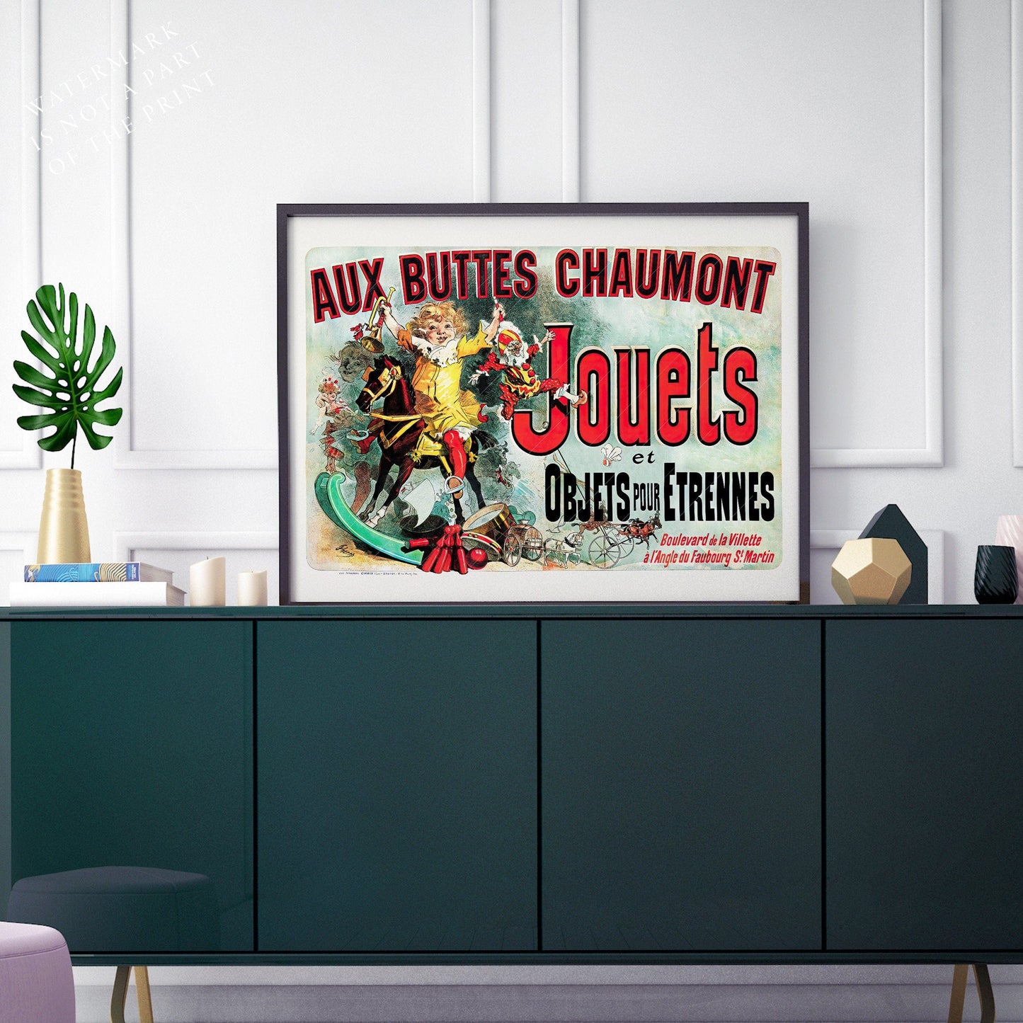 Monica’s living room Poster, As seen in Friends, Aux Buttes Chaumont Jouets