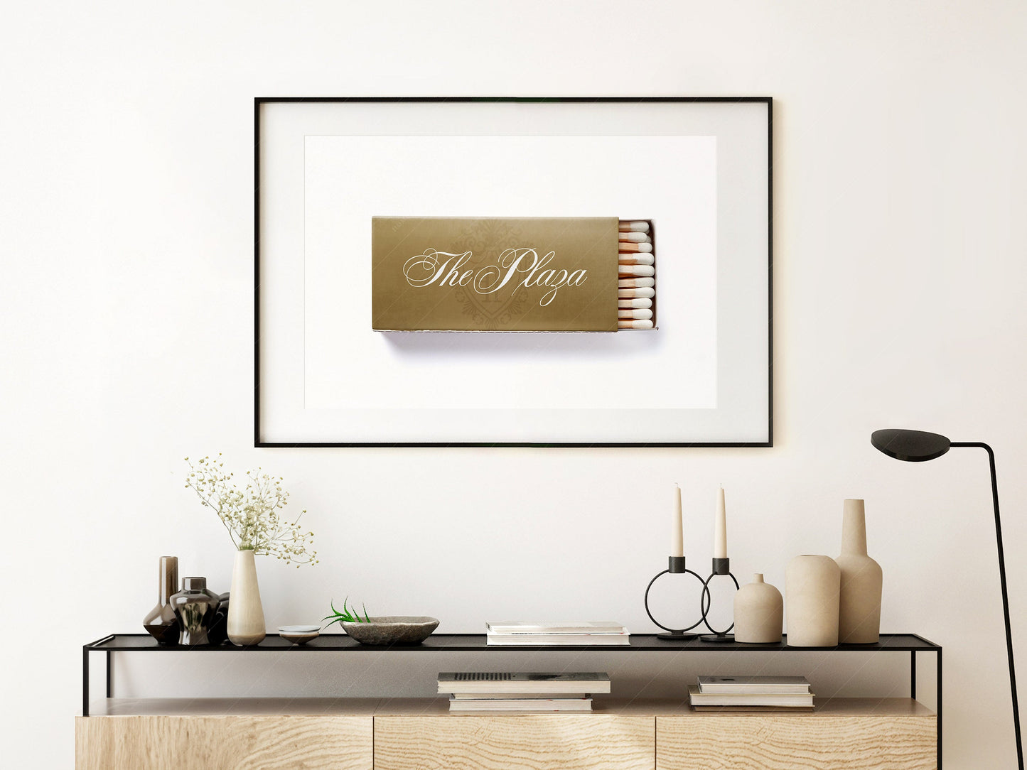 New York Poster, The Plaza Hotel, Iconic place wall art, Vintage matchbox wall art