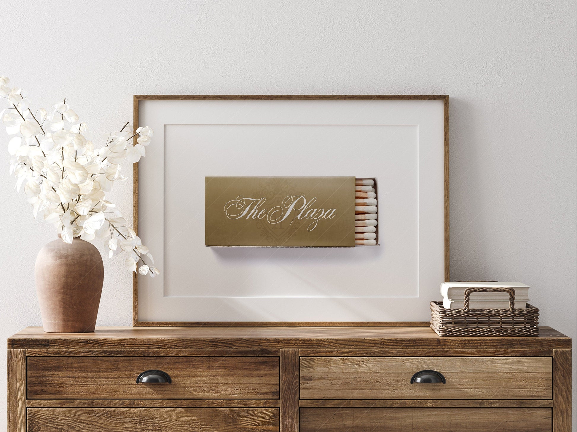 New York Poster, The Plaza Hotel, Iconic place wall art, Vintage matchbox wall art