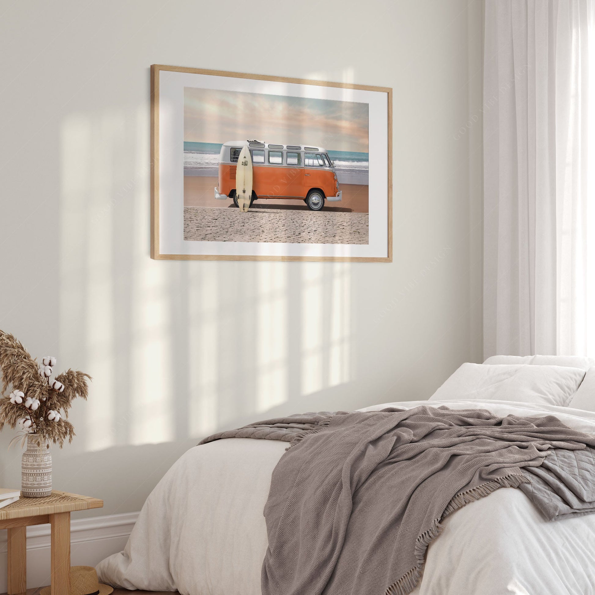 Orange Van Photography, Landscape Format, Fine Art Print