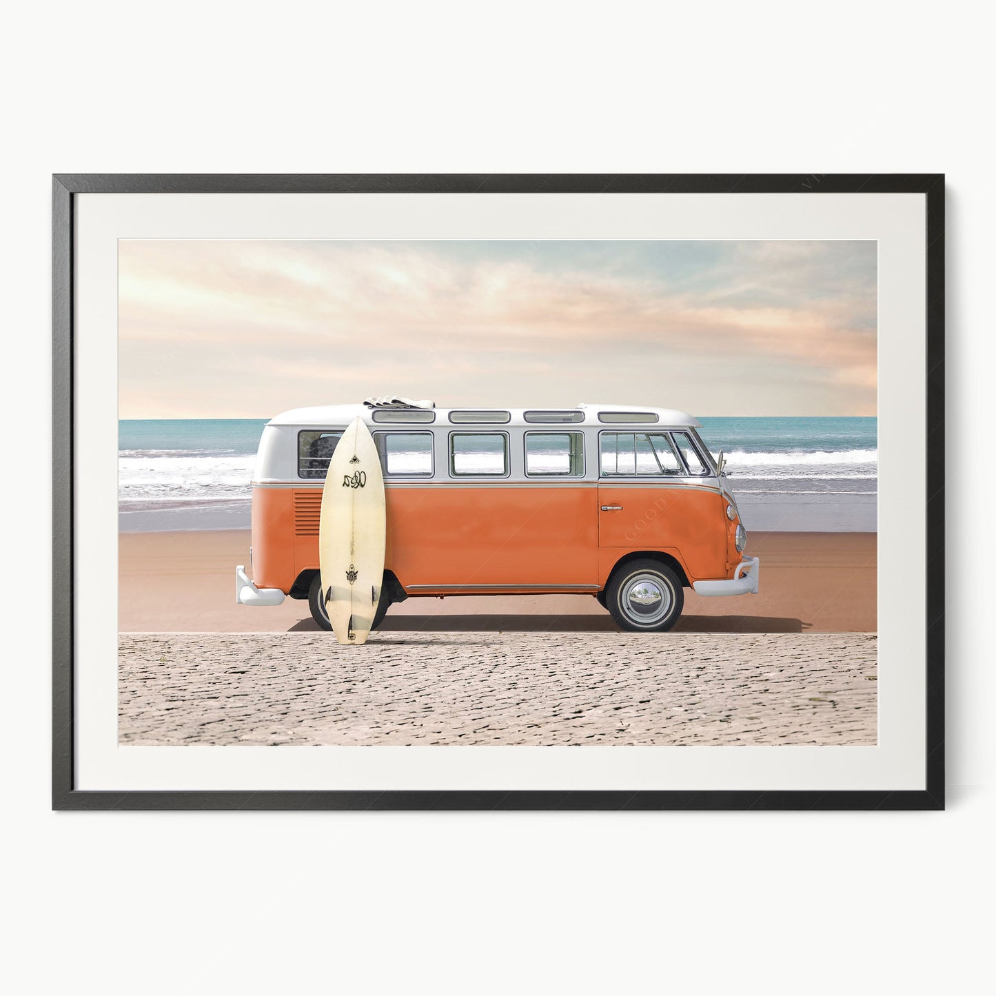 Orange Van Photography, Landscape Format, Fine Art Print