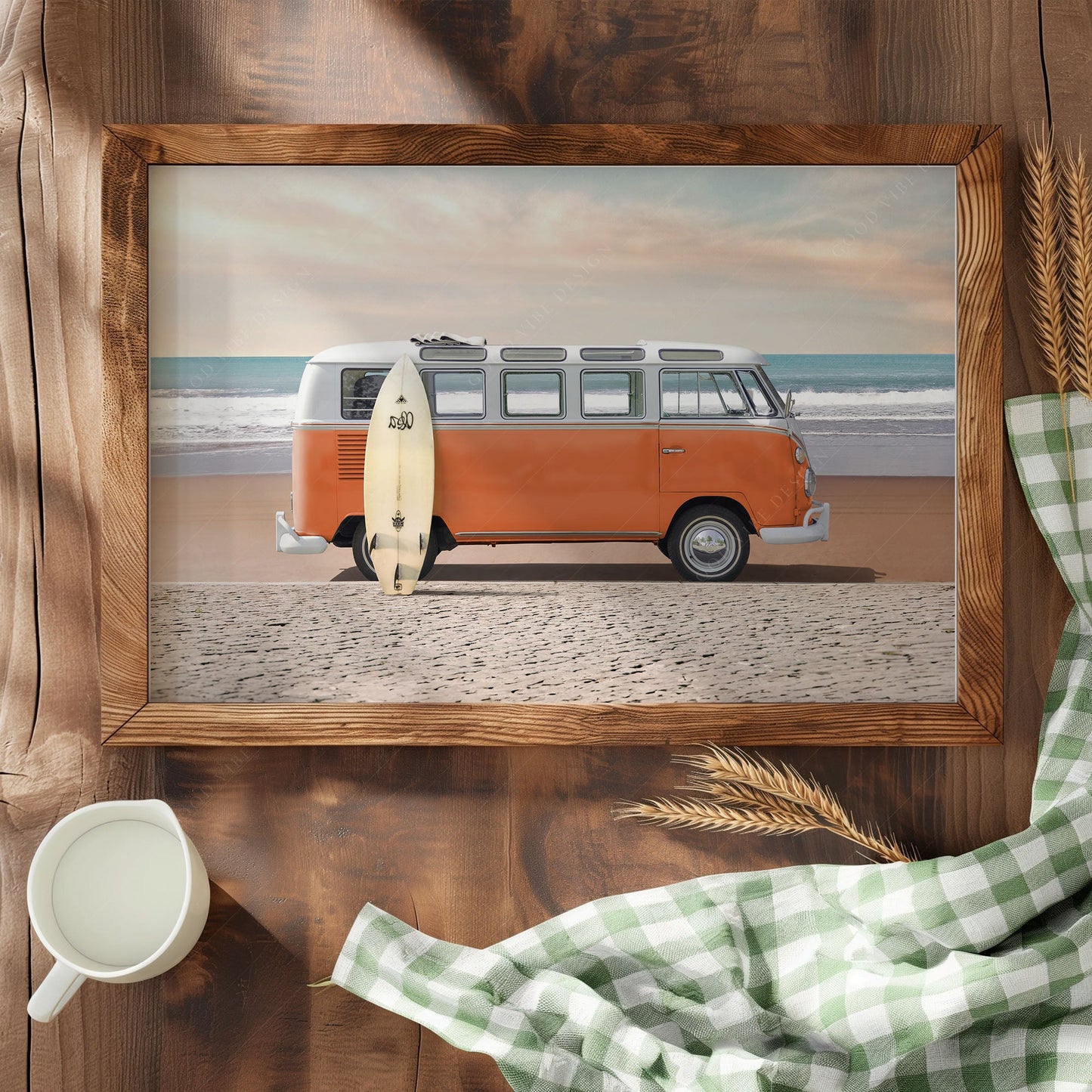 Orange Van Photography, Landscape Format, Fine Art Print